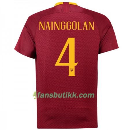 Fotballdrakt AS Roma Nainggolan 4 Hjemmetrøye 2018-2019 Kortermet